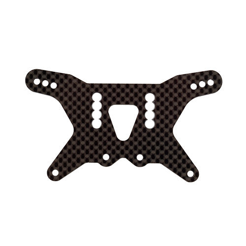 RC10 4WD FT Carbon Fiber Rear Shock Tower, Big Bore Compliant, ASC-6505