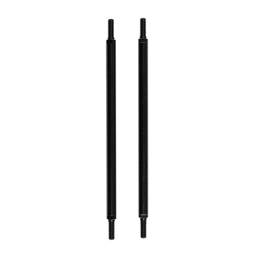 RC10 4WD Aluminum Chassis Stiffener Tubes, Black, ASC-6510