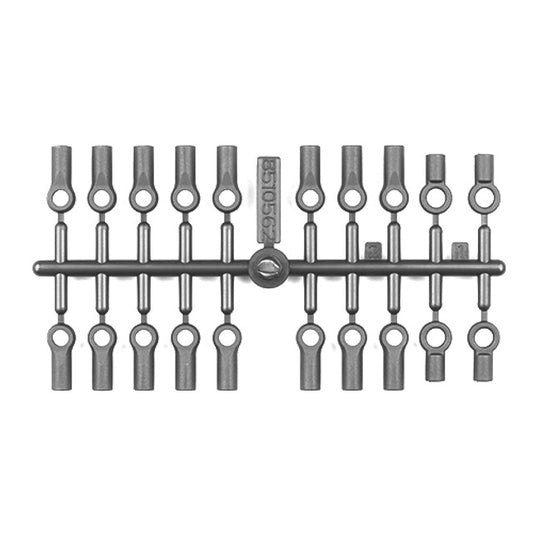 RC10 4WD Ball Cups, For 3.5mm Turnbuckles, ASC-6535