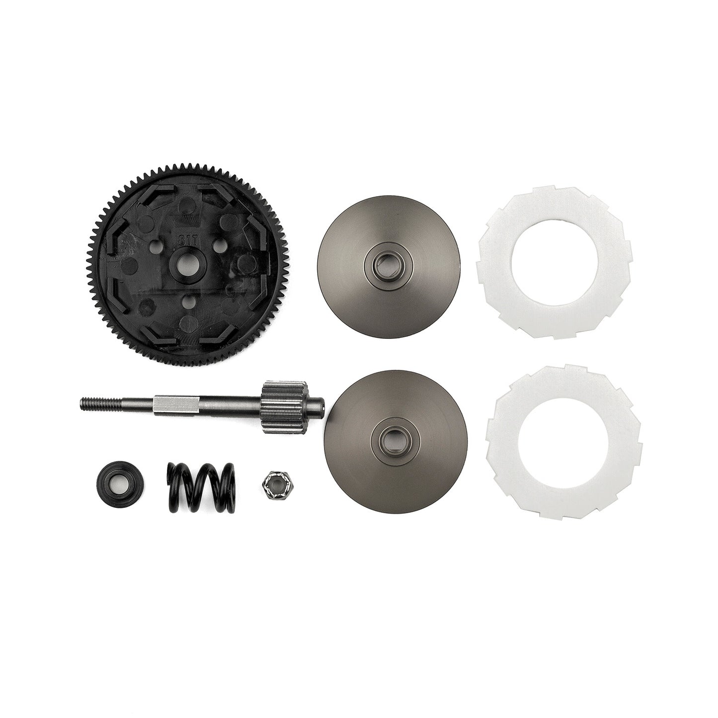 RC10 Slipper Set, V2, ASC-6563