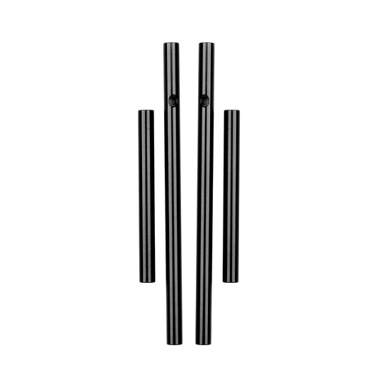 RC10 Nose And Wing Tubes, Black, ASC-6651