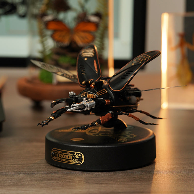 ROKR Storm Beetle Mechanical Age 3D Puzzle, ROEMI03
