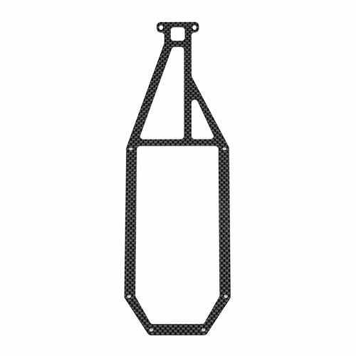 RC10 '91 Stealth Car Top Plate, Carbon Fiber, ASC-6772