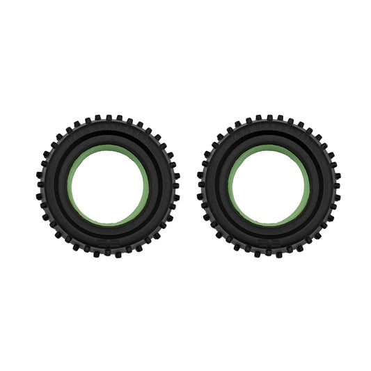 RC10 Rear Tires, 2.0", ASC-6822