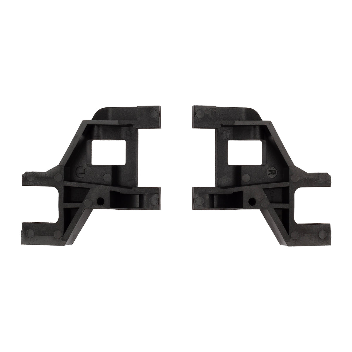 RC10 Front Short Suspension Arms, Black, ASC-6830