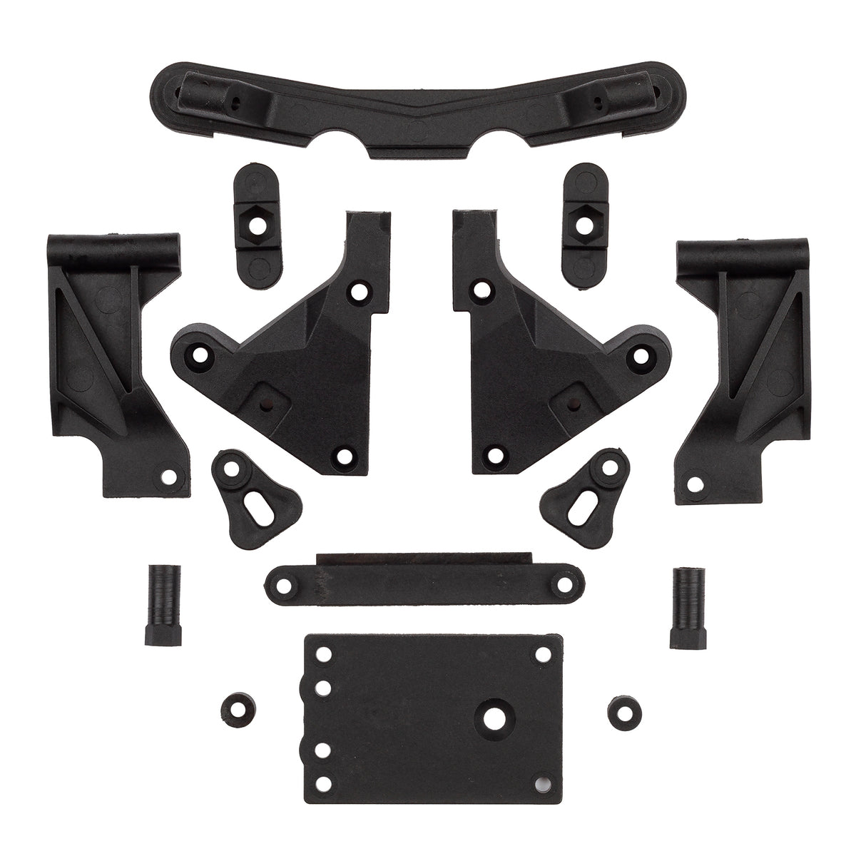 RC10 Ultra Fox Rear Bulkhead Stiffener Set, ASC-6838