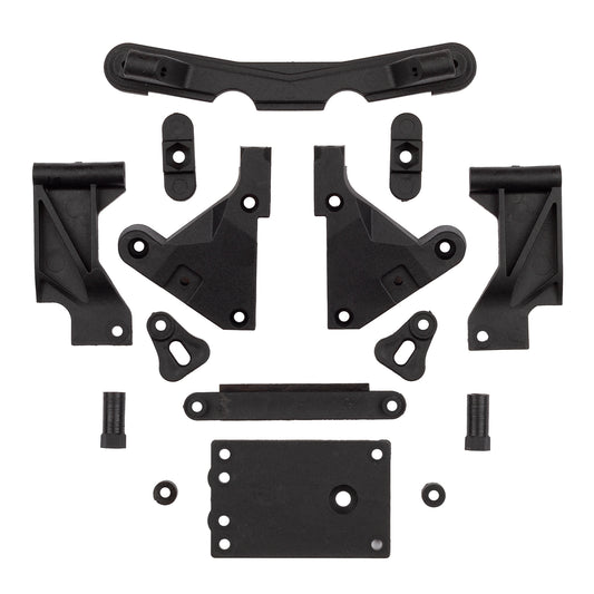 RC10 Ultra Fox Rear Bulkhead Stiffener Set, ASC-6838