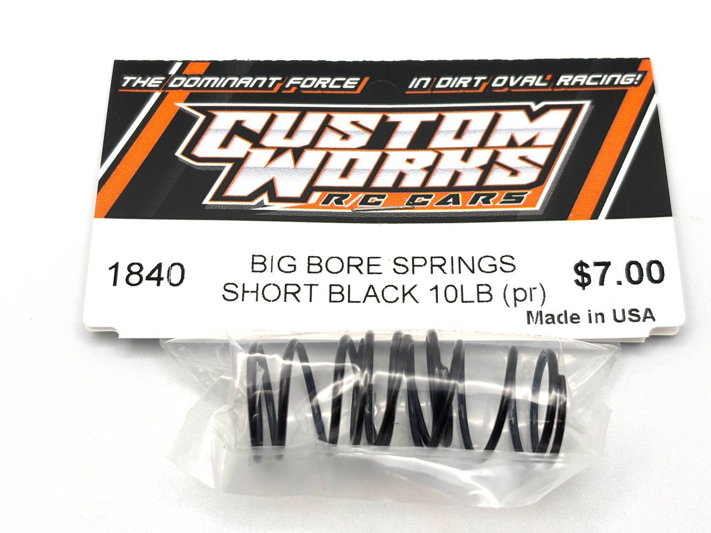 Custom Works Short Big Bore Springs (2)
