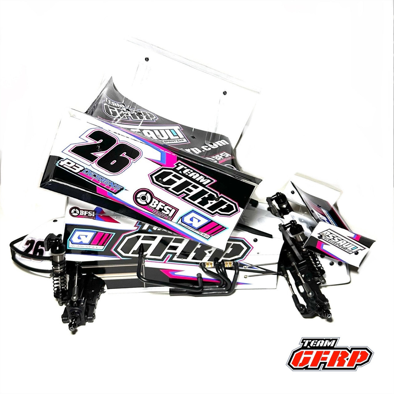 Team GFRP 2026 Assault Sprint Car Kit, GFR-7016