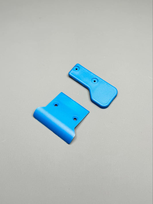Fan RC Blue Front Bumper and Rear Motor Guard, fits B2 / B3 / T3, FR3-018BU