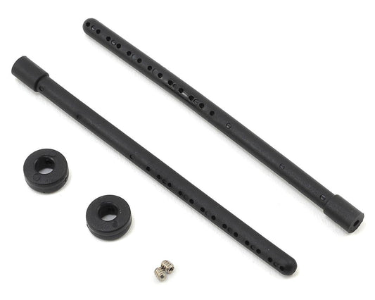 CRC Body Post with Collars, Black 4" (2), CLN-7728