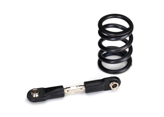 Traxxas X-Maxx Steering Link, Steel / Servo Saver Spring, Heavy Duty, TRA-7746X