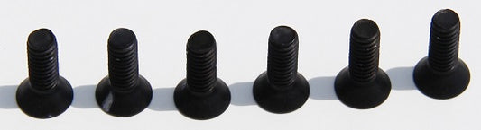 HyperDrive HD 8/32 x 1/2 Flat Head Screws (6), HD-HW0832