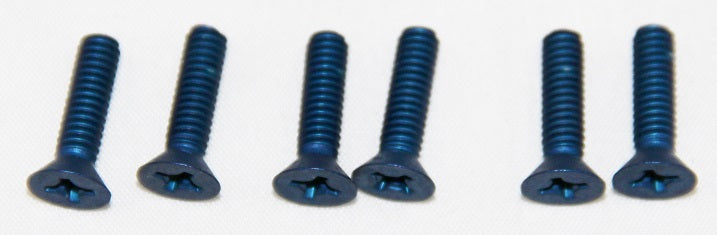 HyperDrive HD Aluminum 8-32 x 5/8" Screws (6), HD-HW0836