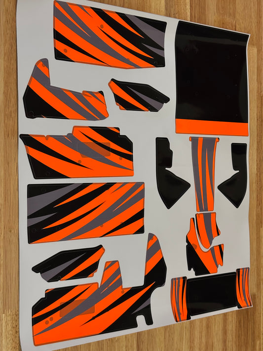 1/10 Team Losi 22S RC Sprint Car Wrap Base Decals