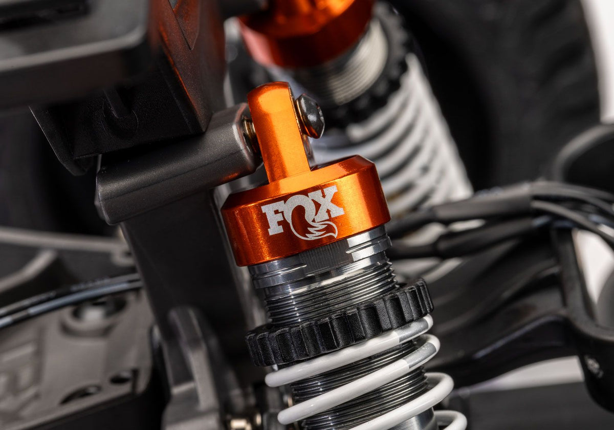 Traxxas Fox Orange Aluminum GTR Shock Caps (4), TRA-8465