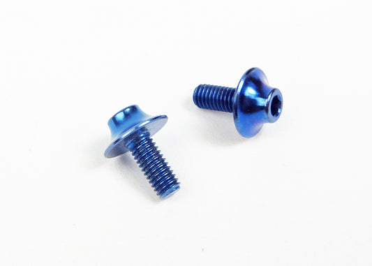 Blue Titanium Motor Screws (2), CW-8514