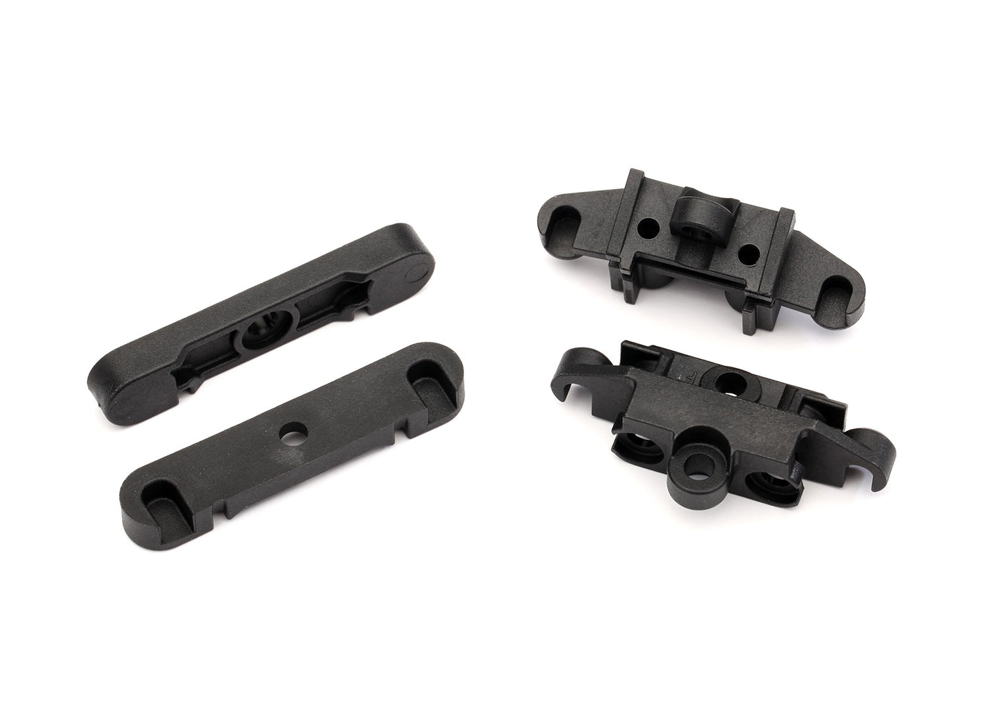 Traxxas Maxx Mount, tie bar, front (1)/ rear (1)/ suspension pin retainer, front or rear (2), TRA-8916