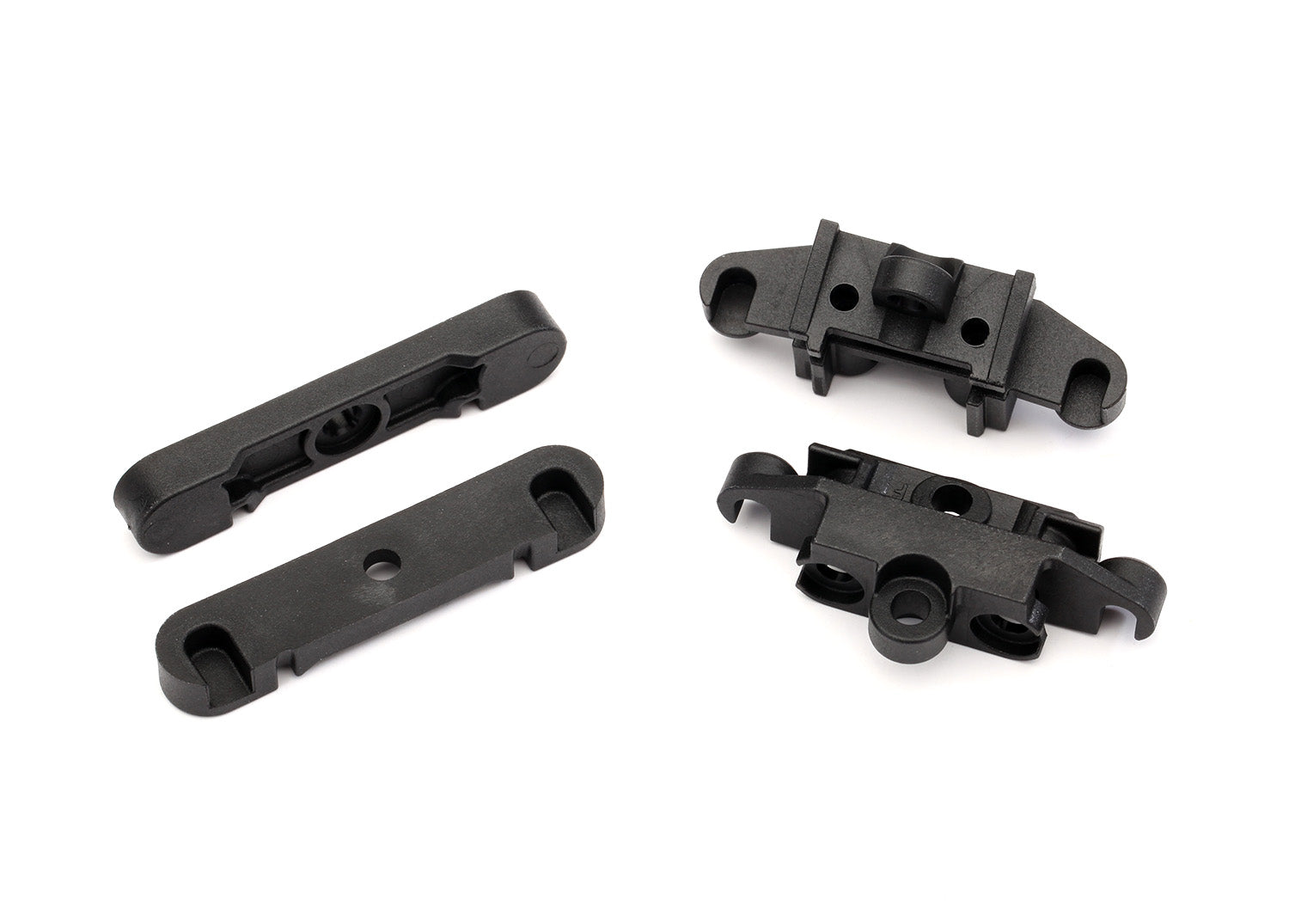 Traxxas Maxx Mount, tie bar, front (1)/ rear (1)/ suspension pin retainer, front or rear (2), TRA-8916