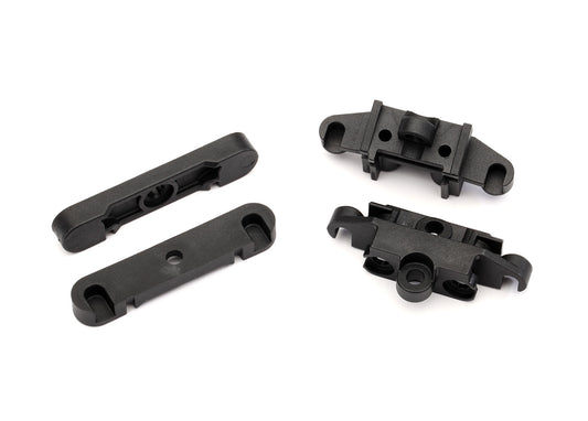 Traxxas Maxx Mount, tie bar, front (1)/ rear (1)/ suspension pin retainer, front or rear (2), TRA-8916