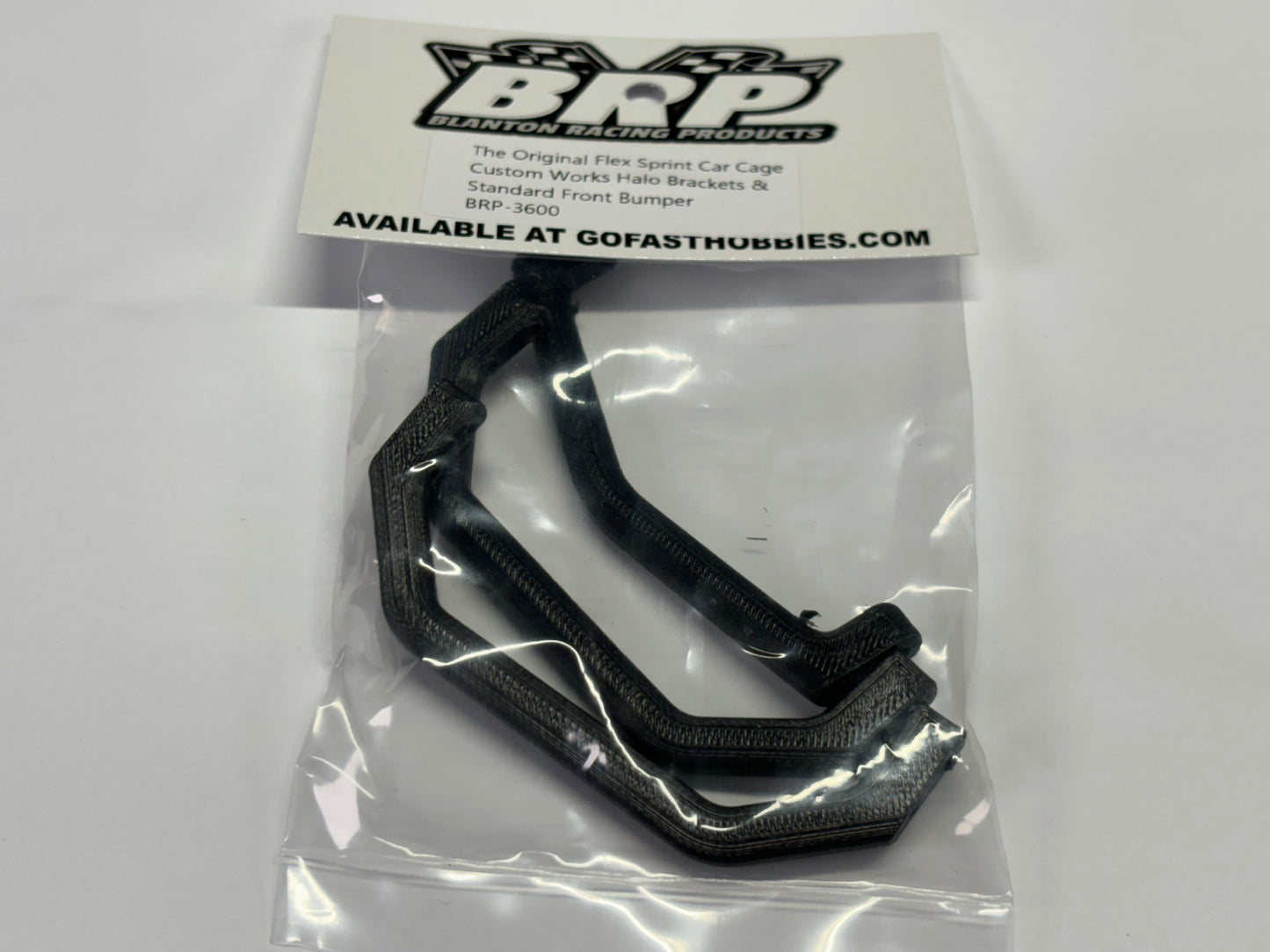 The Original Flex Sprint Car Cage - Custom Works Halo Brackets and Standard Front Bumper, BRP-3600