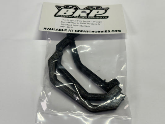 The Original Flex Sprint Car Cage - Custom Works Halo Brackets and Standard Front Bumper, BRP-3600