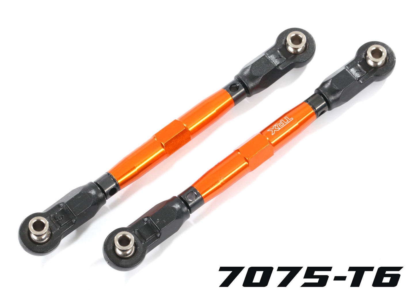 Maxx Toe links, front (TUBES anodized, 7075-T6 aluminum, stronger than titanium), TRA-8948X