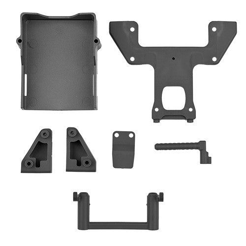 RB10 Retro Battery Mount Set, Gray, ASC-91233