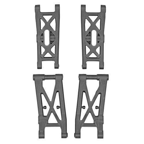 RB10 Retro Suspension Arm Set, Gray, ASC-91236