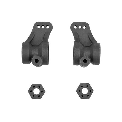 RB10 Retro Rear Hubs and Wheel Hexes, Gray, ASC-91244