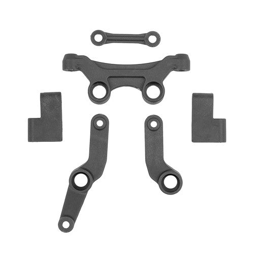 RB10 Retro Steering Bellcrank Set, Gray, ASC-91246