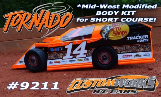 Midwest Mod Custom Works RC SC Mod MidWest Modified Tornado Body Kit CW-9211 – Go ...