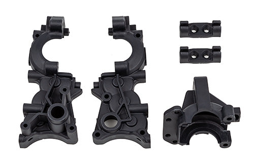 RC10B7 FT Gearbox, carbon, ASC-92406