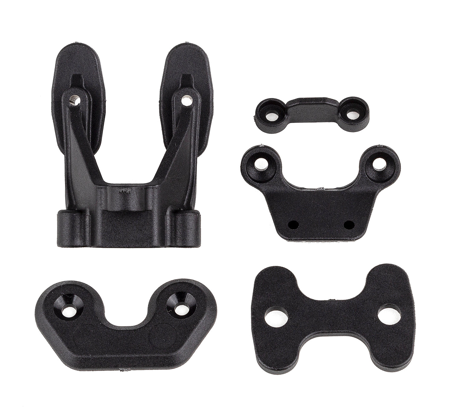 RC10B7 Rear Wing & Body Mounts Set, ASC-92417