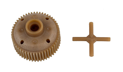 RC10 B7 Gear Differential Case and Cross Pins, ASC-92420