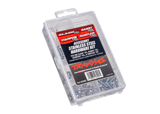 Slash Stainless Replacement Hardware Kit for 2WD VXL w/272R, TRA-9488X