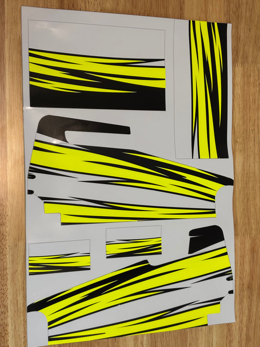 1/10 Team GFRP Sprint Car Wrap Base Decals