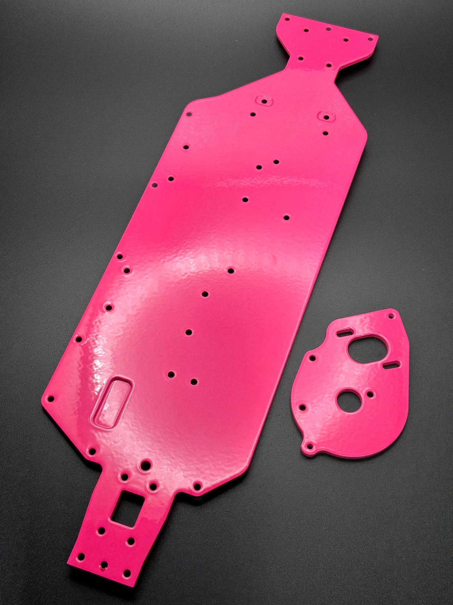 Powder Coated Losi 22S Sprint Aluminum Chassis & Motor Plate