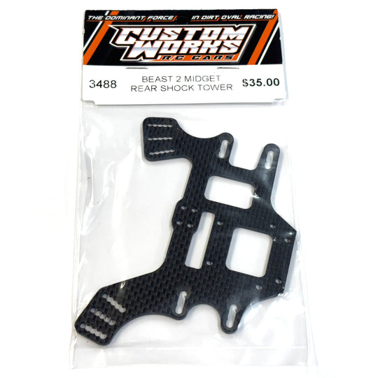 Custom Works BEAST 2 MIDGET REAR SHOCK TOWER, CW-3488