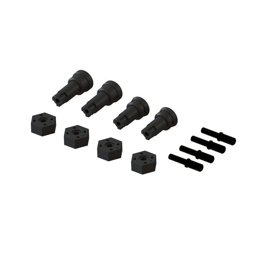 Wheel Axle and Hub Set B: GROM, NASCAR, ARA311229