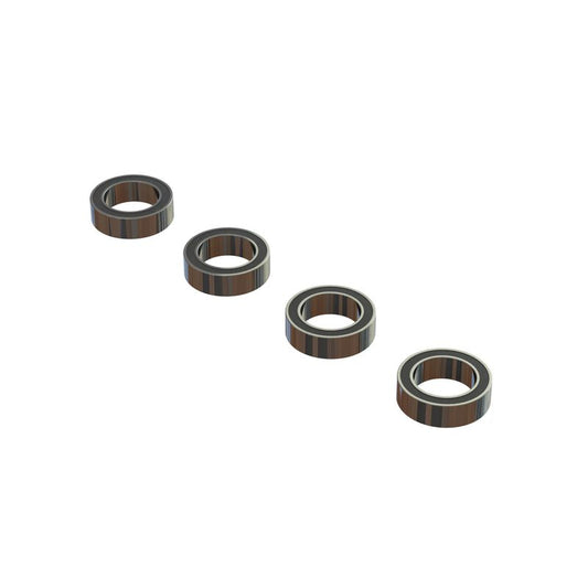 Ball Bearing 8x12x3.5mm (2RS) (4): GROM, NASCAR, ARA610052
