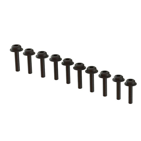 Flanged Cap Head Screw M2x12mm (10): GROM, NASCAR, ARA702014