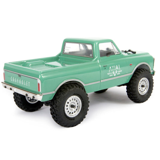 1/24 SCX24 1967 Chevrolet C10 4WD Truck Brushed RTR, Green