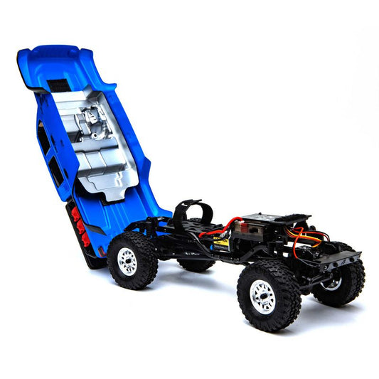 1/24 SCX24 Jeep JT Gladiator 4WD Rock Crawler Brushed RTR, Blue