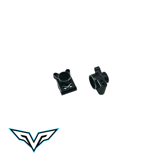 Team Velocity RC VS2 Rear Hubs - Aluminum (2), VEL-20015