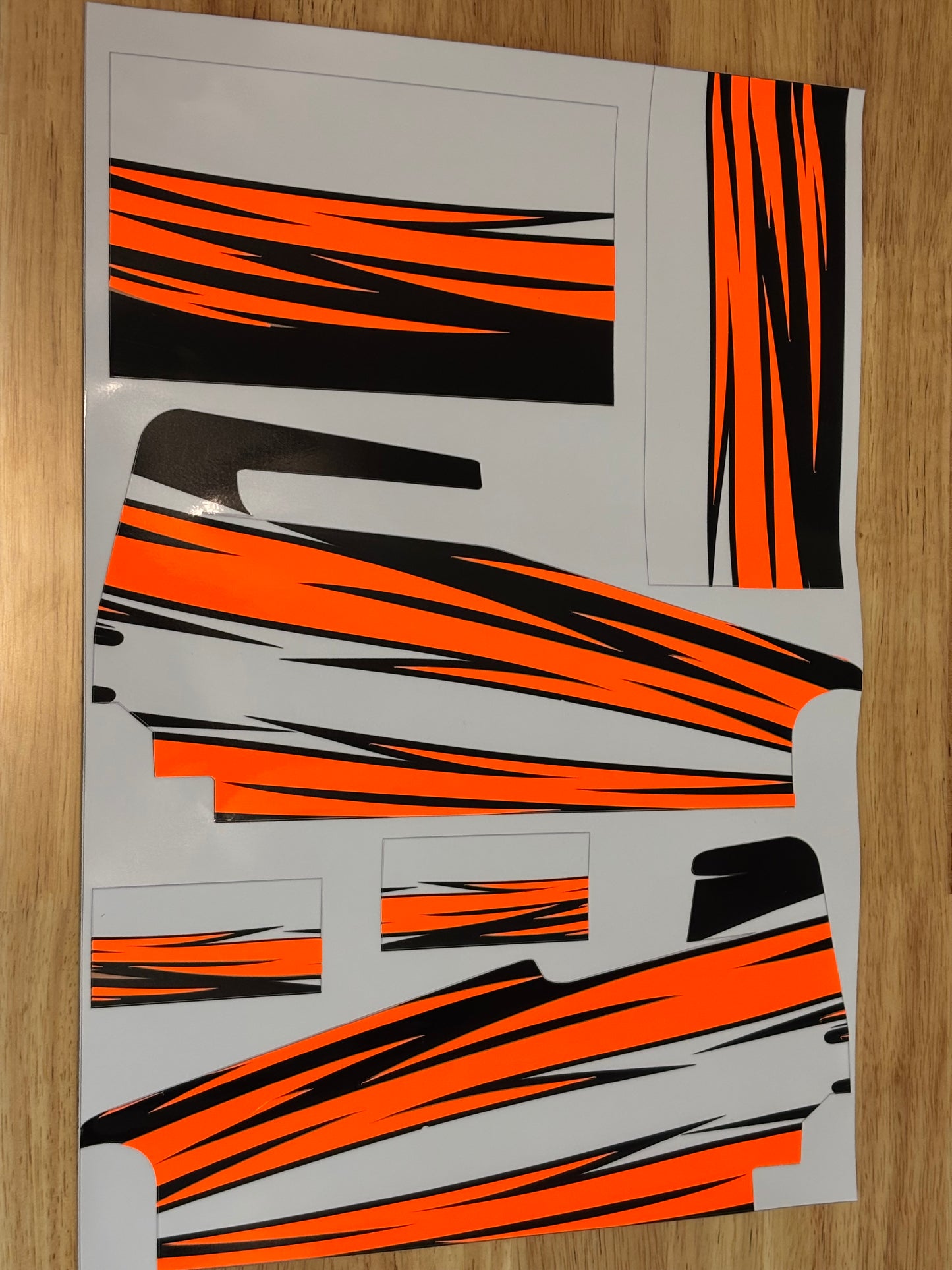 1/10 Team GFRP Sprint Car Wrap Base Decals