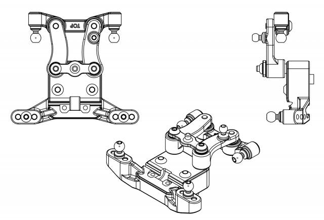 RC10 B6 Builders Support Kit ASC-90033
