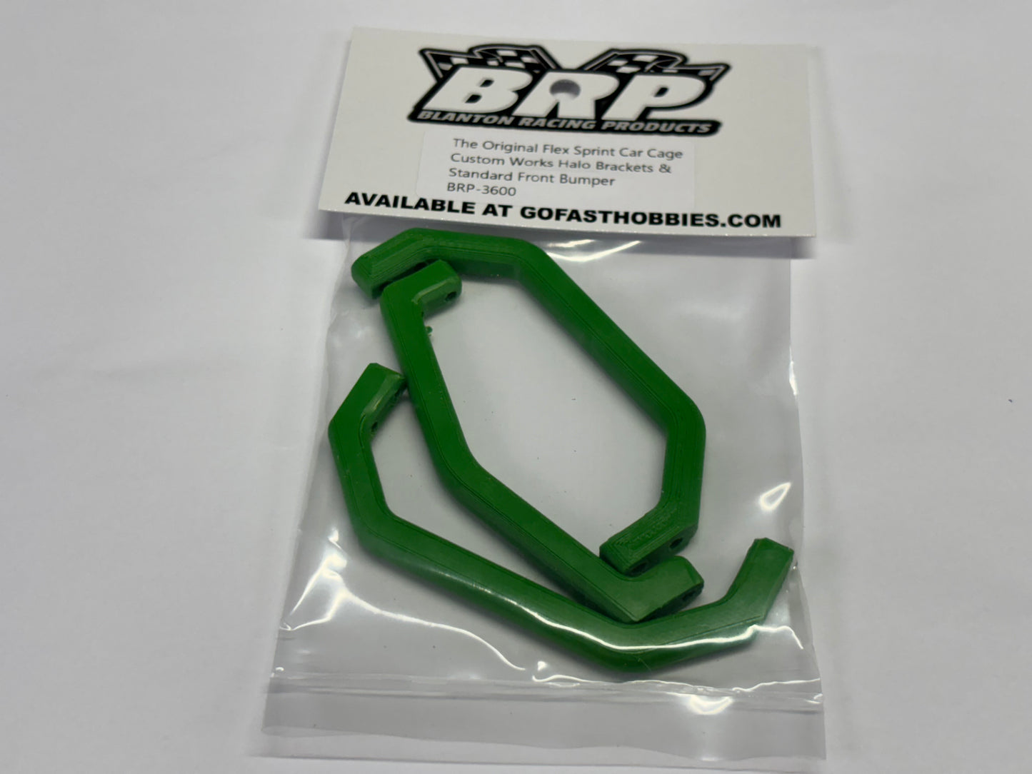 The Original Flex Sprint Car Cage - Custom Works Halo Brackets and Standard Front Bumper, BRP-3600