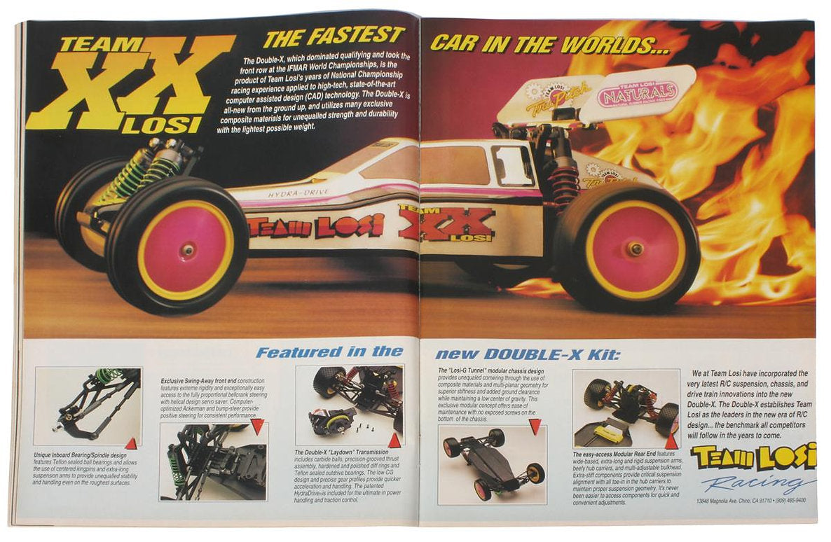 Boki Team Losi XX Body & Wing 1/10 Scale Buggy, BKR0005