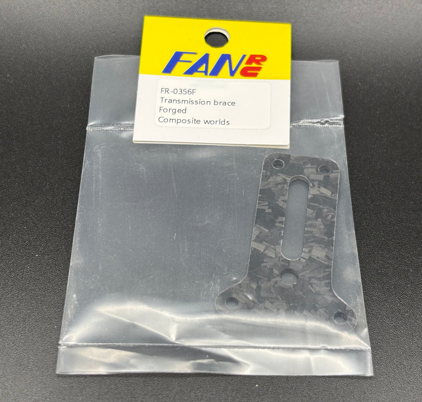 Fan RC Worlds Upper Deck Transmission Brace, FR-0356